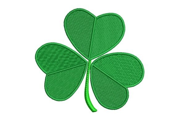 Classic Three-Leaf Shamrock Embroidery Design Review