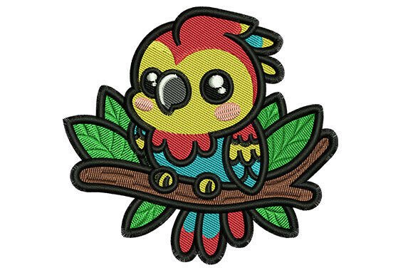 Cute Parrot Embroidery Design: A Craft Fair Review