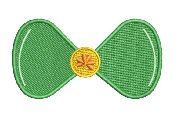 Festive Green Bow Tie with Shamrock Button Review