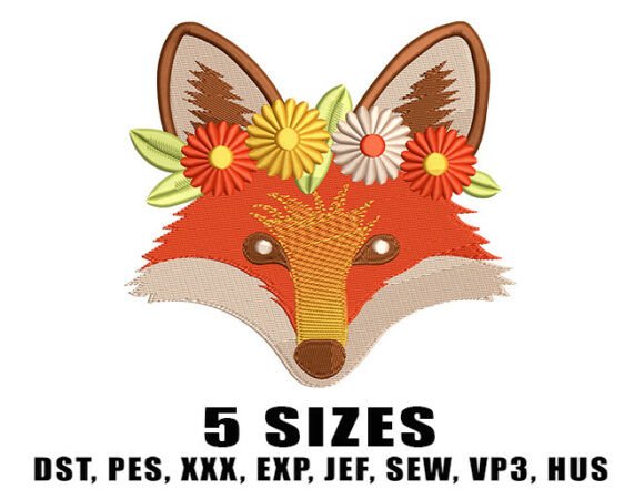 Fox Autumn Embroidery Design Review