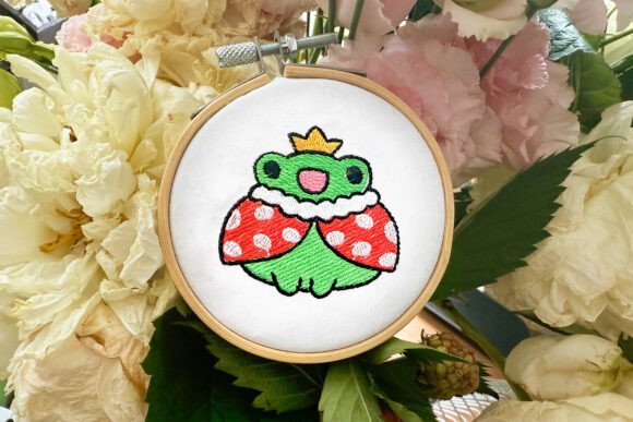 Frog Princess Machine Embroidery Review