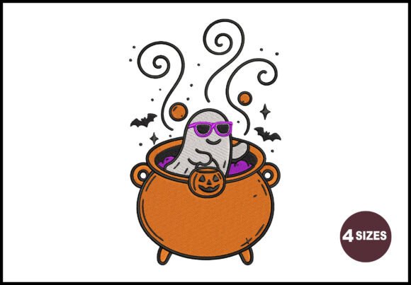 Ghost Cauldron Embroidery Review for Sellers