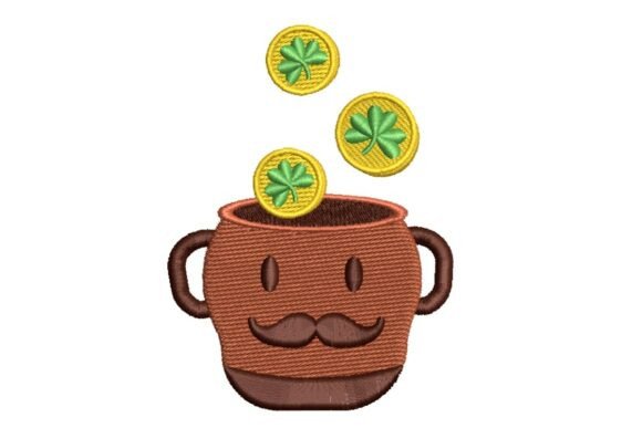Leprechaun Mug with Gold Coins and Shamrocks Review