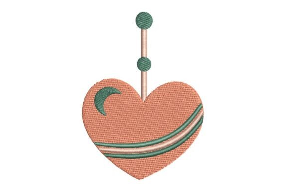 Review: Boho Heart with Crescent and Stripes Design