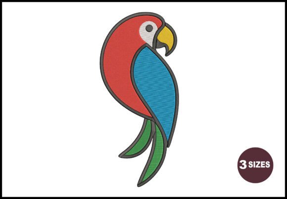 Review: Colorful Parrot Embroidery for Makers