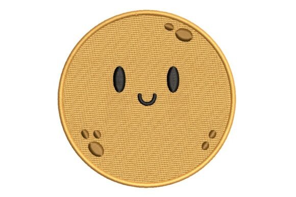 Review: Cute Smiling Moon Embroidery for Sweatshirts