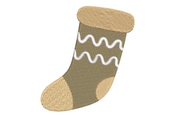 Review: Festive Zigzag Christmas Stocking Embroidery Design