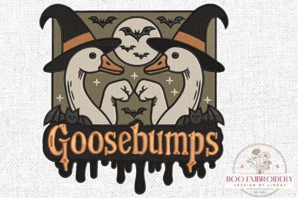 Review: Goosebumps Halloween Embroidery Design for Holiday Sales