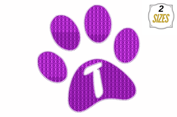 Review: Letter T, Dog Paw Embroidery for Business Merch
