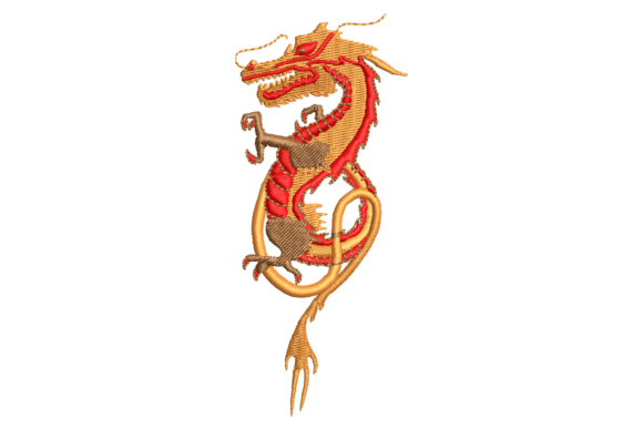 Review: Mystical Dragon Embroidery Design for Craft Fairs