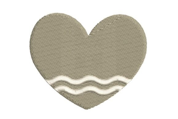 Review: Wavy Pattern Heart Embroidery Design