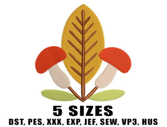 Reviewing Beautiful Leaves Embroidery Designs for Holiday Sales
