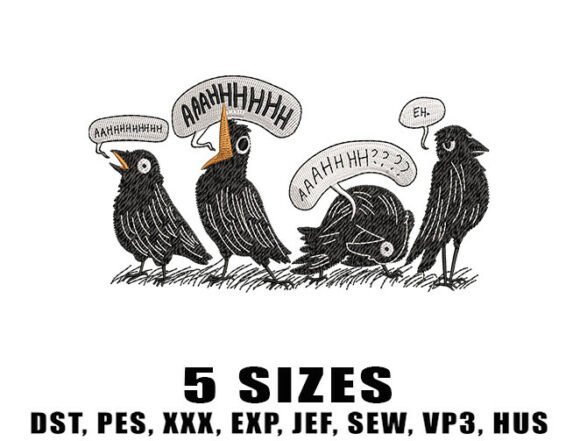 Reviewing Black Crow Embroidery Designs for Etsy Shops