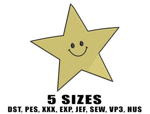 Reviewing Cartoon Star Embroidery Designs for Apparel