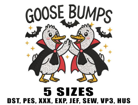 Silly Goose Vampire Embroidery Design Review